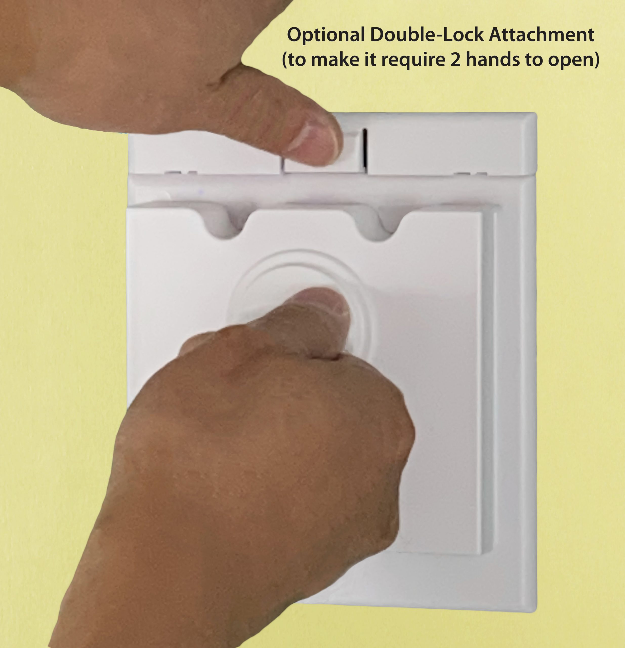 HomeStar Safety Light Switch Guard for Double Toggle Switches